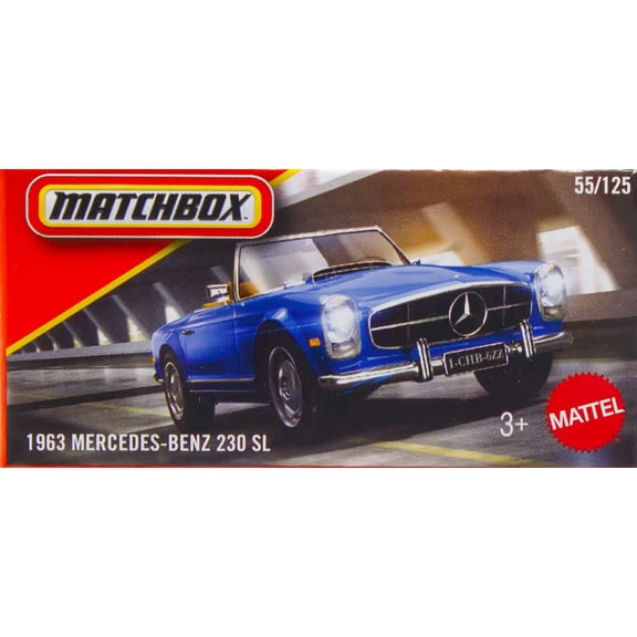 Matchbox 1963 Mercedes-Benz 230 SL Diecast Car