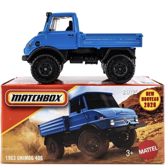Matchbox 1963 Unimog 406 Power Grabs New 2026