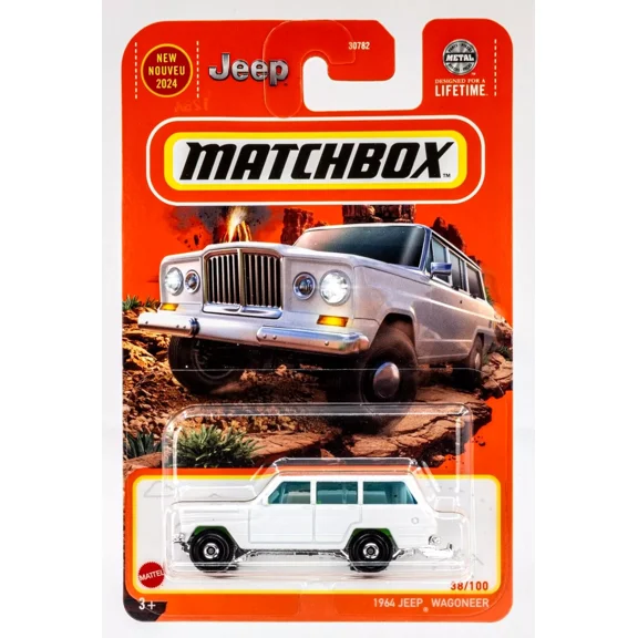 Matchbox 1964 Jeep Wagoneer BRIGHT WHITE 2024 #38