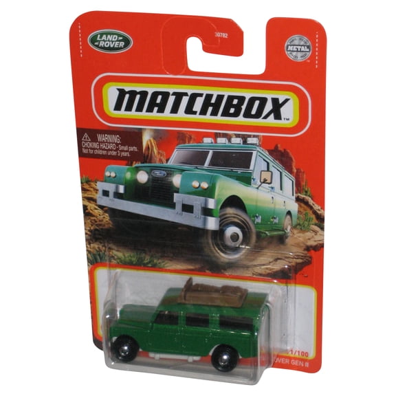 Matchbox 1965 Land Rover Gen II (2020) Green Toy Truck 91/100