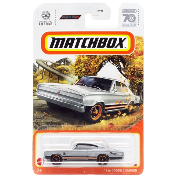 Matchbox 1966 Dodge Charger Diecast Car