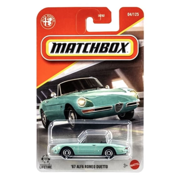 Matchbox 1967 Alfa Romeo Duetto New 2026