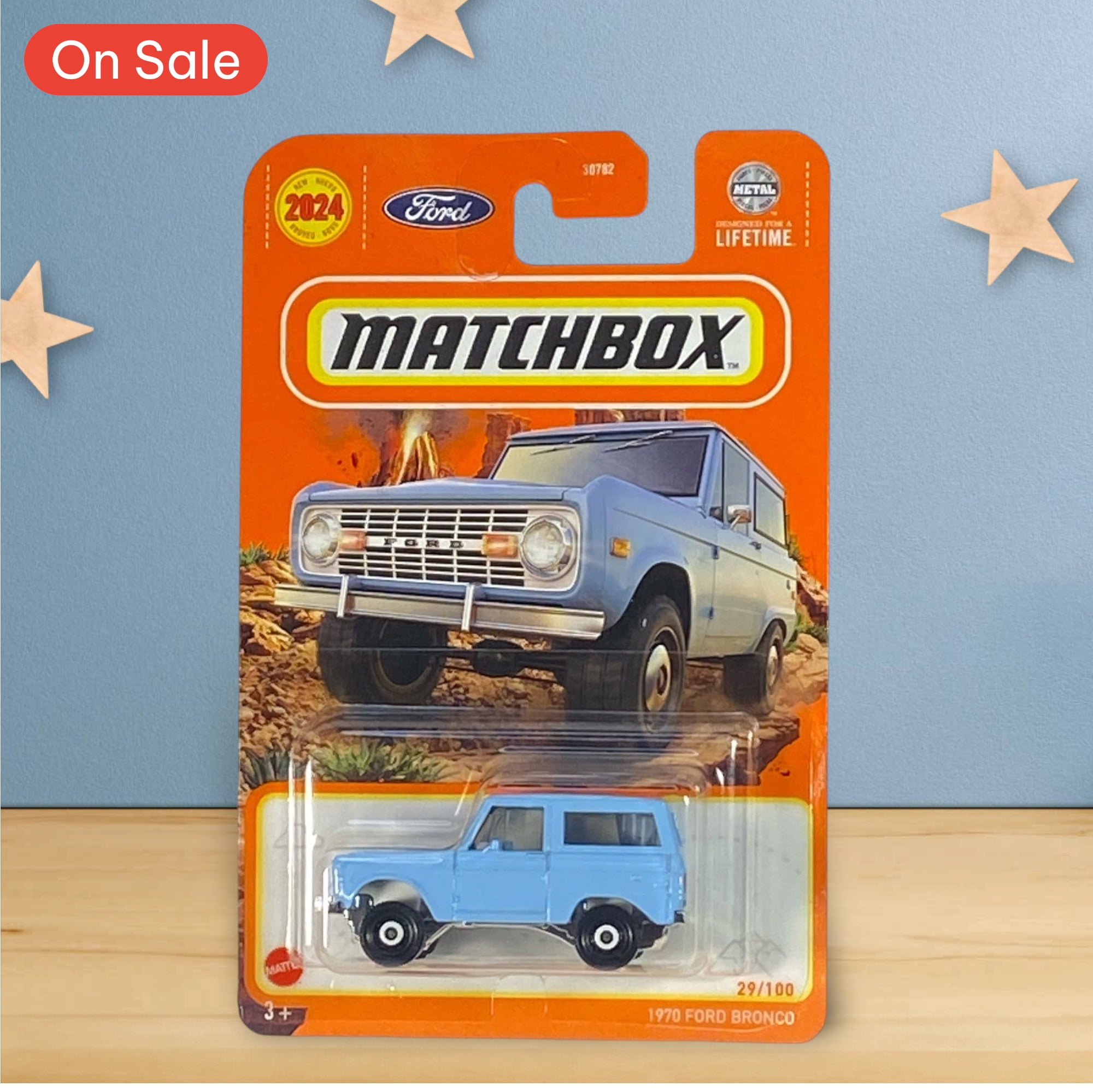 Matchbox 1970 Ford Bronco Diecast Car
