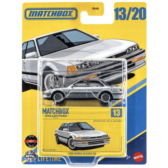 Matchbox 1990 Honda Accord CB Collectors