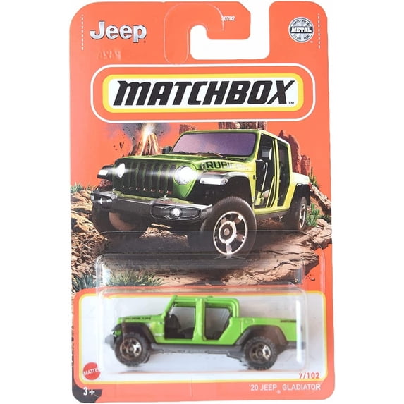 Matchbox '20 Jeep Gladiator (Green) 1:64 Scale