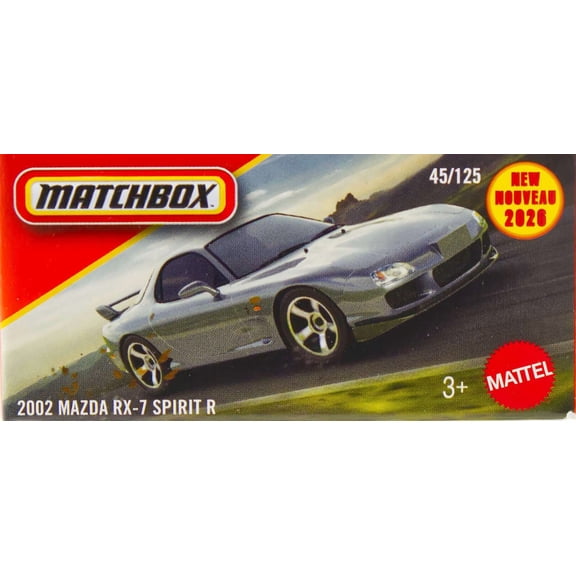 Matchbox 2002 Mazda RX-7 Spirit R Diecast Car [Boxed]