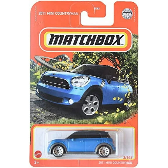 Matchbox 2011 Mini Countryman (Blue) 1:64 Scale