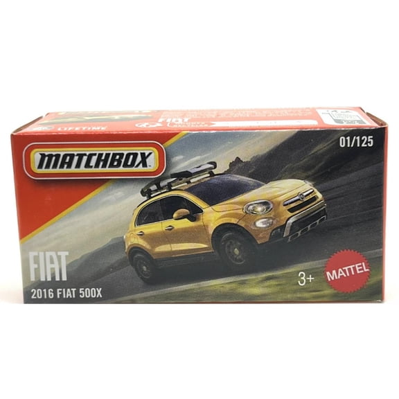 Matchbox 2016 Fiat 500X Power Grabs New 2026