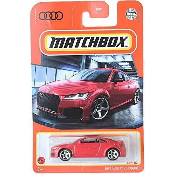 Matchbox 2019 Audi TT RS Coupe (Red) 1:64 Scale