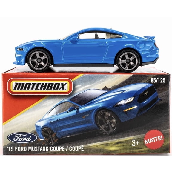 Matchbox 2019 Ford Mustang Coupe Power Grabs New 2026