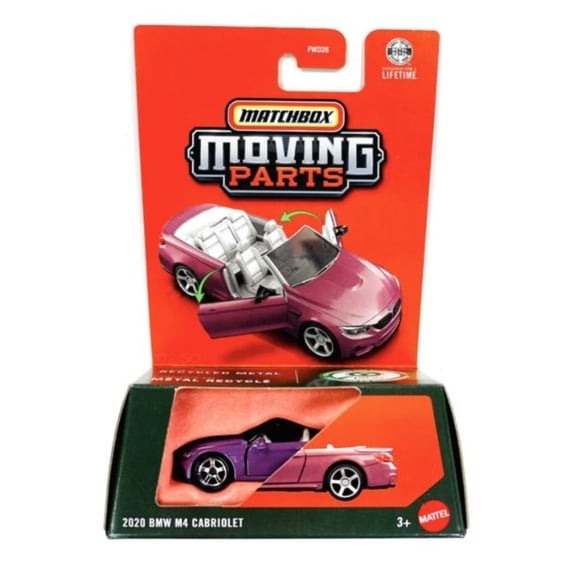 Matchbox 2020 BMW M4 Cabriolet Moving Parts New 2026