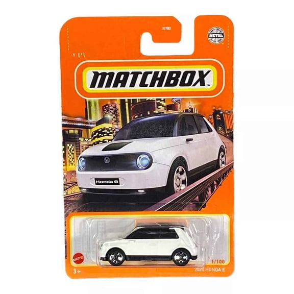 Matchbox 2020 Honda E (2021) White Metal Toy Car 1/100