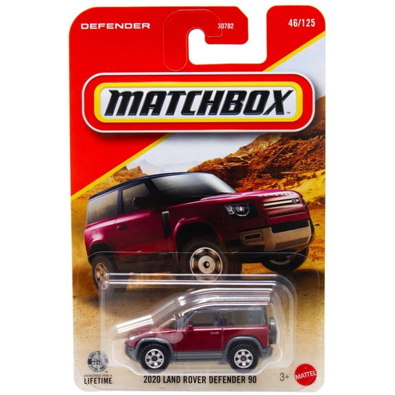 Matchbox 2020 Land Rover Defender 90 Diecast Car [Red]
