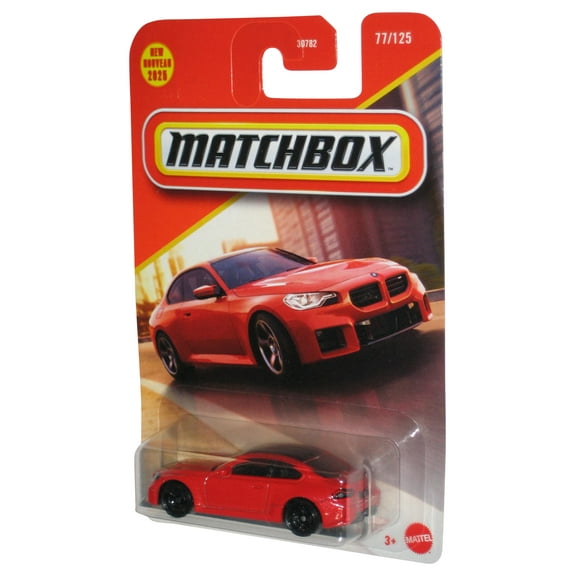 Matchbox 2023 BMW M2 (2025) Mattel Red Toy Car 77/125