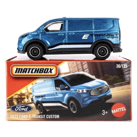 Matchbox 2023 Ford E-Transit Custom Power Grabs New 2026