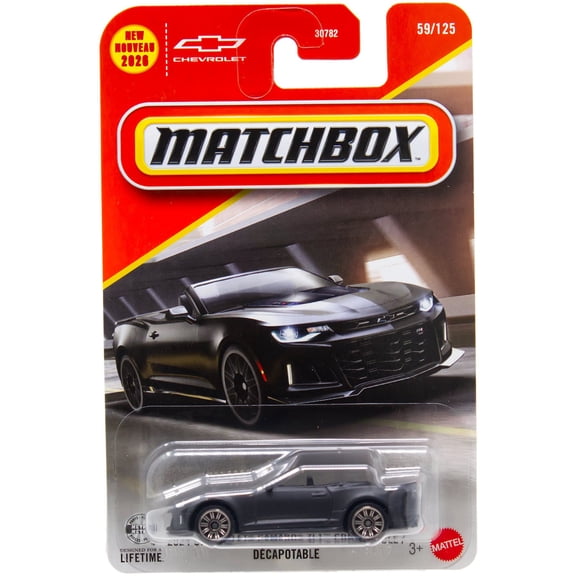 Matchbox 2024 Chevrolet Camaro ZL1 Convertible Diecast Car
