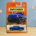 thumbnail image 1 of Matchbox 2024 Chevrolet Silverado EV Pickup Truck Toy Blue Diecast #12, 1 of 3