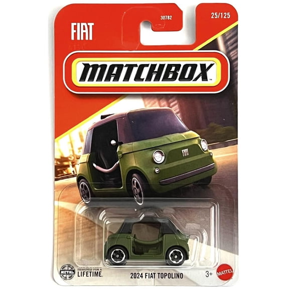 Matchbox 2024 Fiat Topolino New 2025
