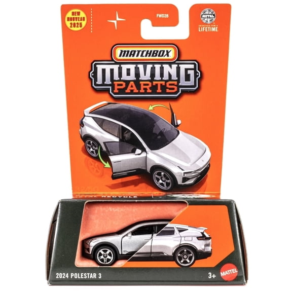 Matchbox 2024 Polestar 3 Moving Parts New 2025