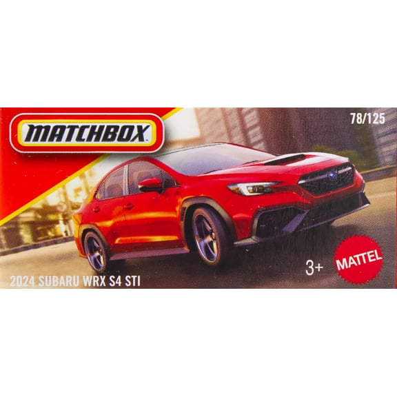 Matchbox 2024 Subaru WRX S4 STI Diecast Car [Boxed]