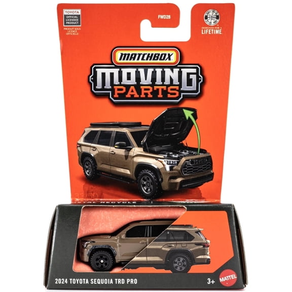 Matchbox 2024 Toyota Sequoia TRD PRO Moving Parts 2026