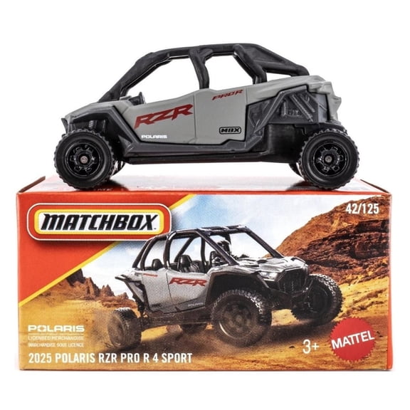 Matchbox 2025 Polaris RZR Pro R 4 Sport Power Grabs New 2026