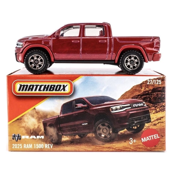 Matchbox 2025 Ram 1500 REV Power Grabs New 2026