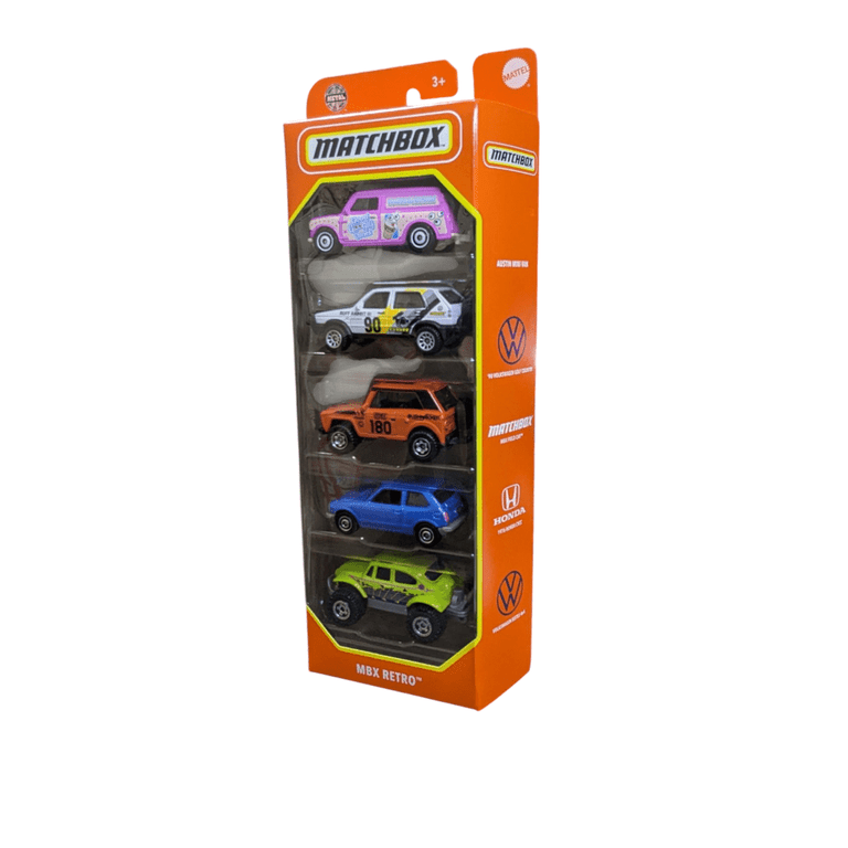 Matchbox 5 Pack MBX Retro - Walmart.com
