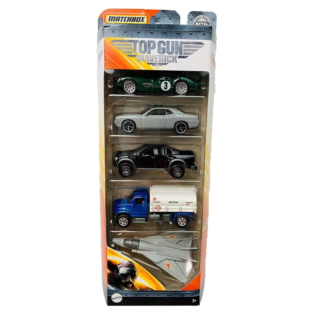 Matchbox 5 Pack Top Gun Maverick Style A