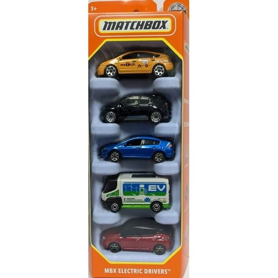 Matchbox 5 pack MBX Electric Drivers