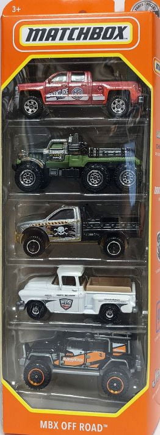 Matchbox 5 pack MBX Off Road - Walmart.com