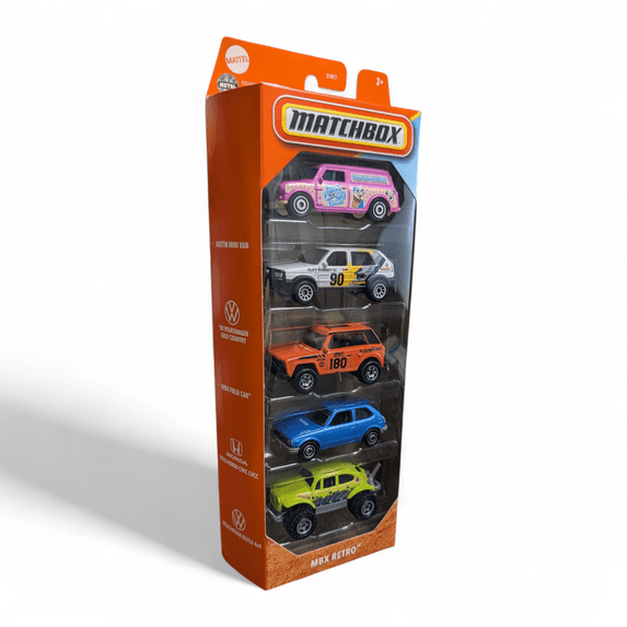 Matchbox 5 pack MBX Retro