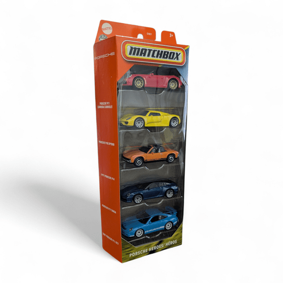 Matchbox 5 pack Porsche Heroes