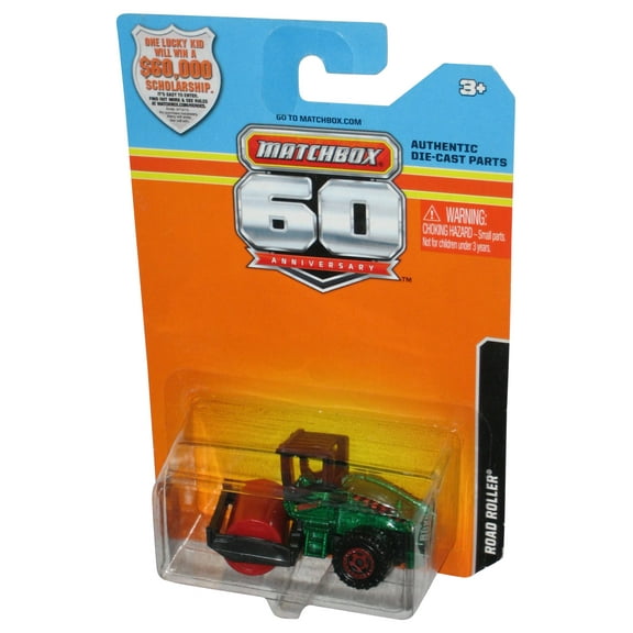 Matchbox 60th Anniversary (2012) Green Road Roller Die-Cast Toy Vehicle