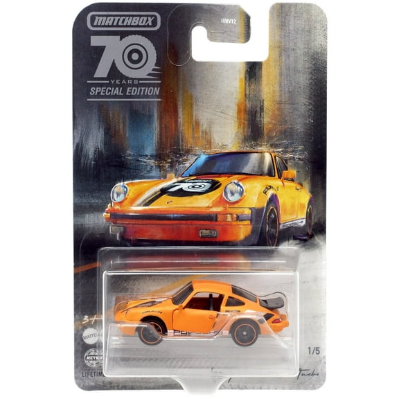 Matchbox 70th Anniversary '80 Porsche 911 Turbo Diecast Car