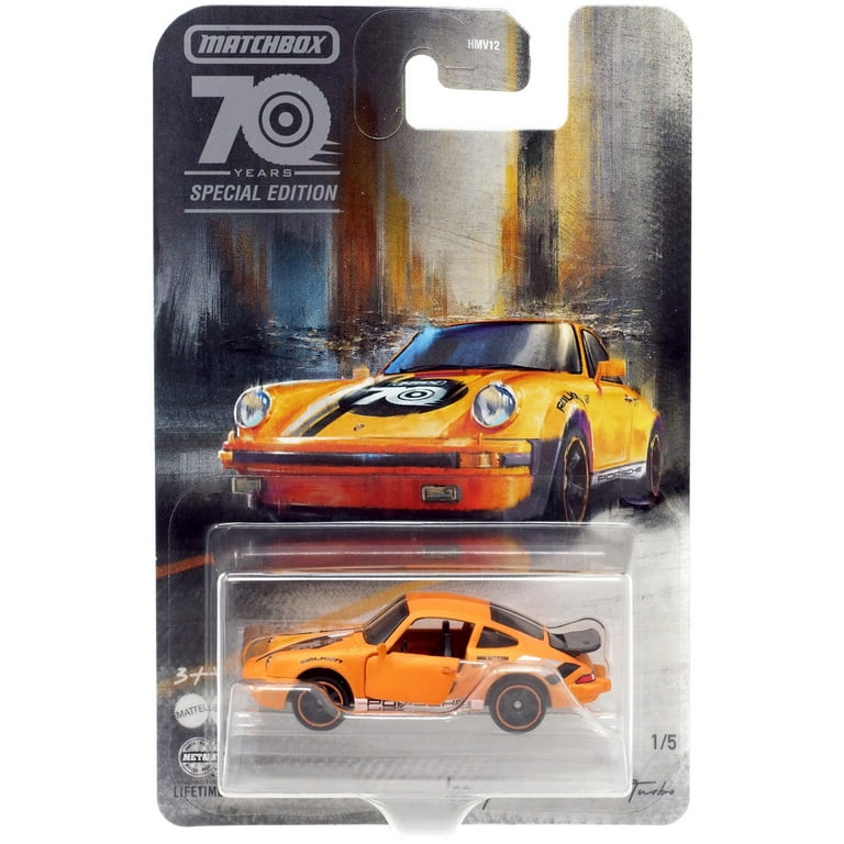Matchbox 70th Anniversary '80 Porsche 911 Turbo Diecast Car