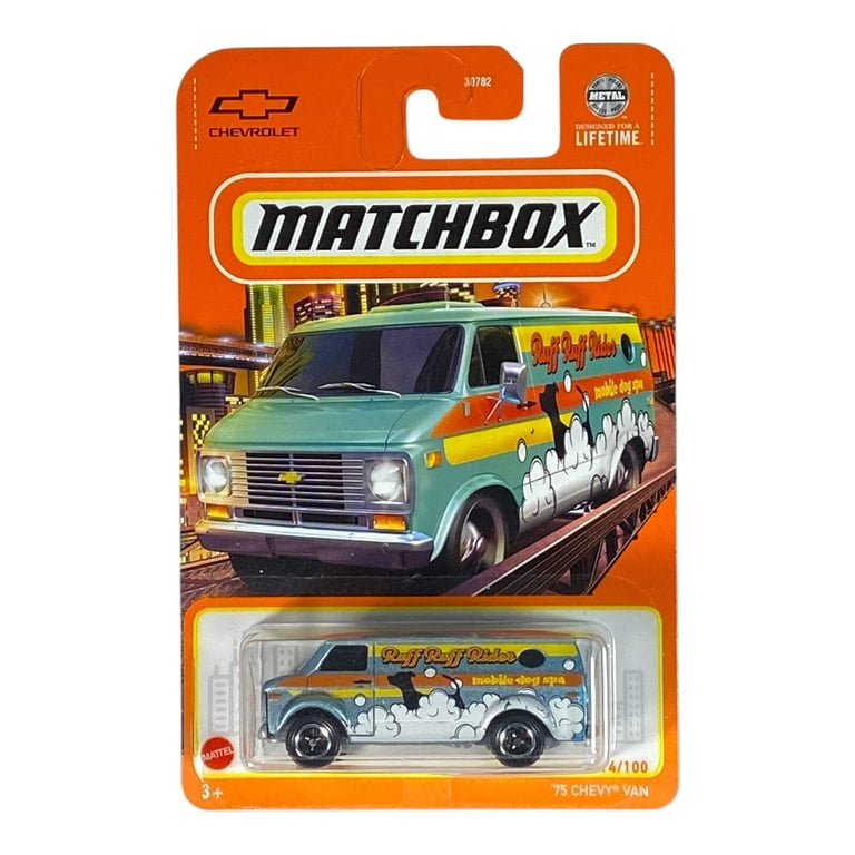 Matchbox 75 Chevy Van 2024 Mainline 14/100 '75 Chevy Van - Walmart.com