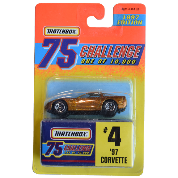 Matchbox '97 Corvette 75 Challenge 1997 Edition