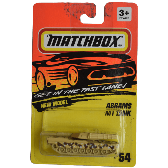 Matchbox Abrams M1 Tank #54