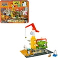 Matchbox Construction Site Set, Action Drivers Playset with Lights