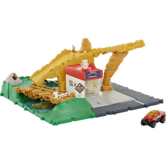 Matchbox Action Drivers Matchbox Canyon Adventure Playset, For Kids 3 Years & Up