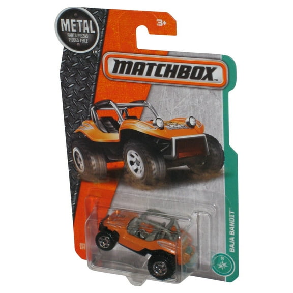 Matchbox Baja Bandit (2016) Mattel Orange Die-Cast Toy Car 104/125