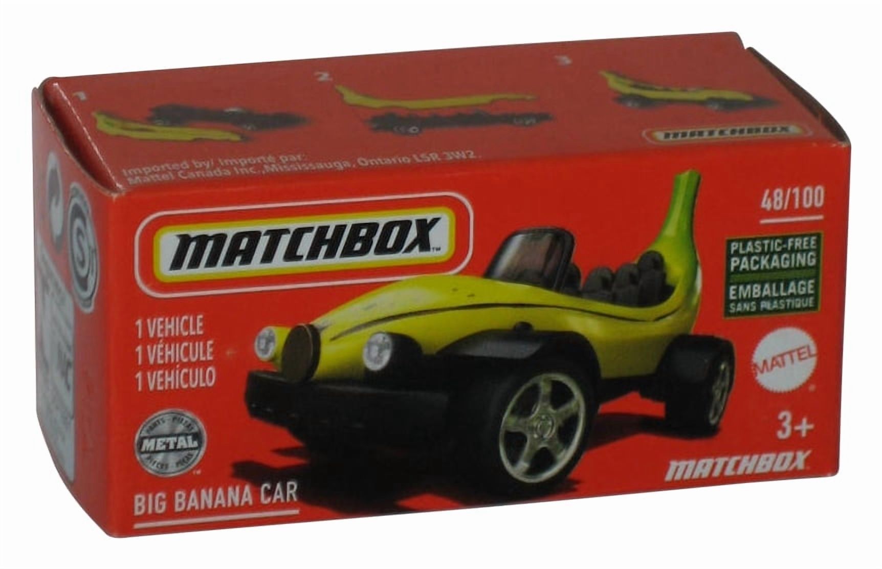 Matchbox MBX Big Banana Car – Fun Toy Vehicle For Kids & Collectors