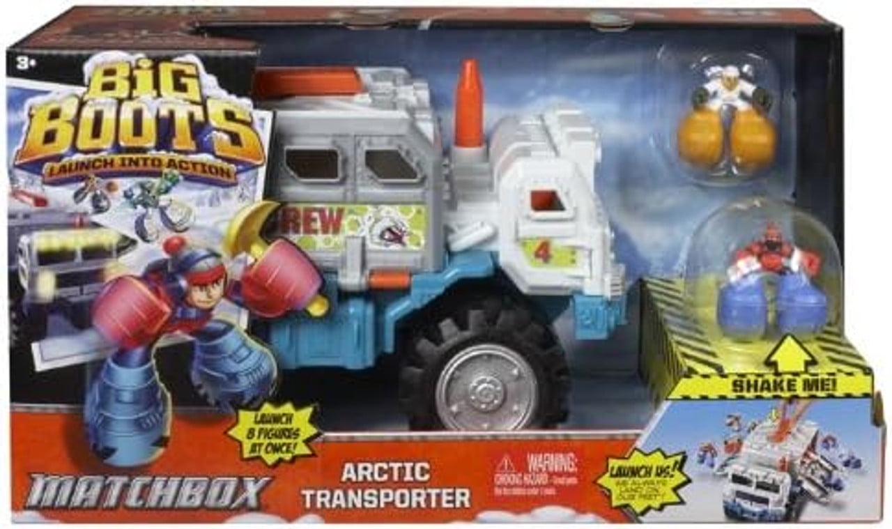 Matchbox Big Boots Arctic Transporter Vehicle - Walmart.com