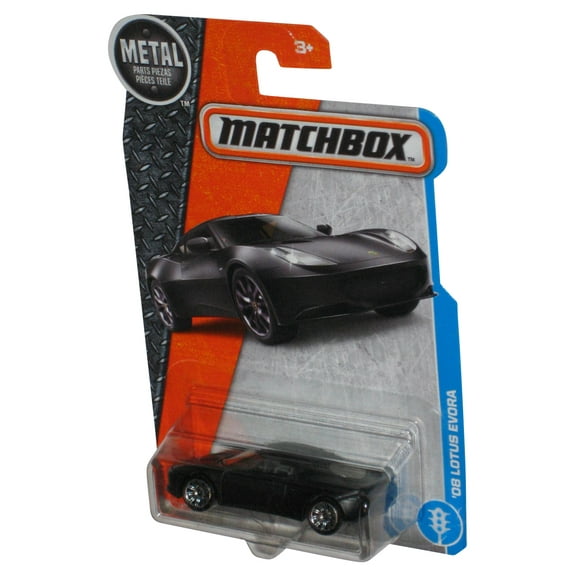 Matchbox Black '08 Lotus Evora (2006) Mattel Die-Cast Toy Car 20/125