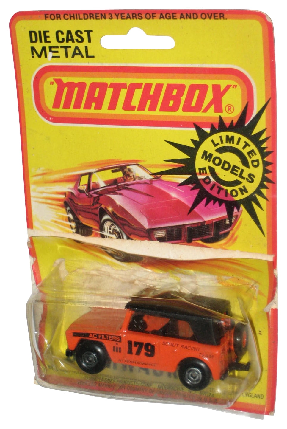 レトロ⭐︎MATCHBOX by LESNEY ミニカーセット Matchbox Lesney #62 TV Service Van - Radio Rentals 1964 Toy