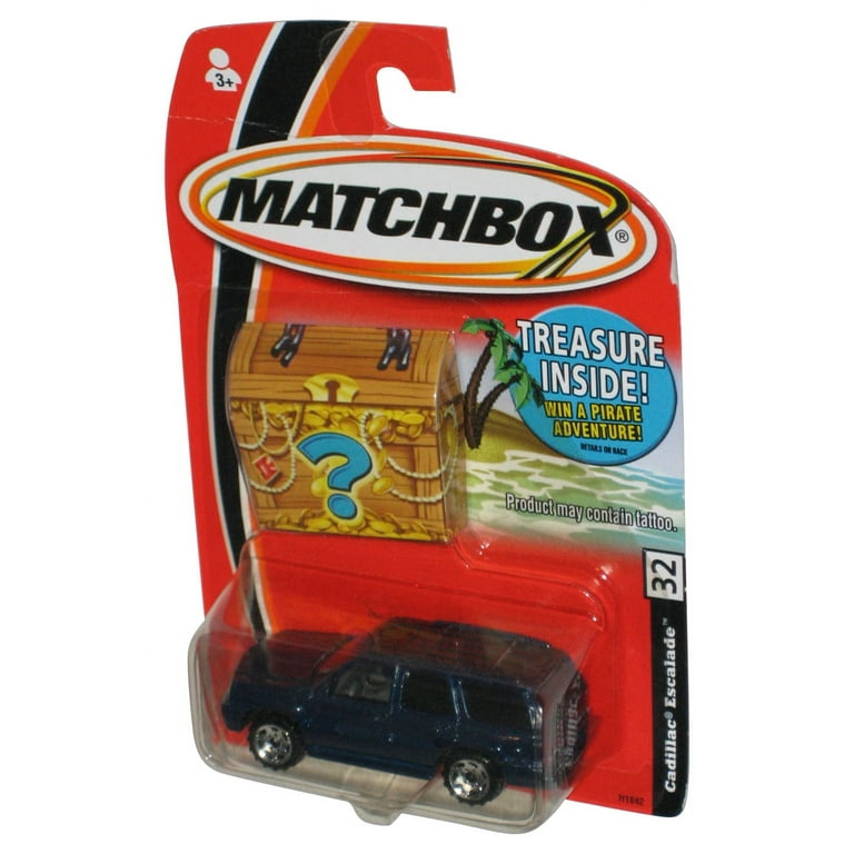 Matchbox Cadillac Escalade (2004) Mattel Blue Toy Car 32 w