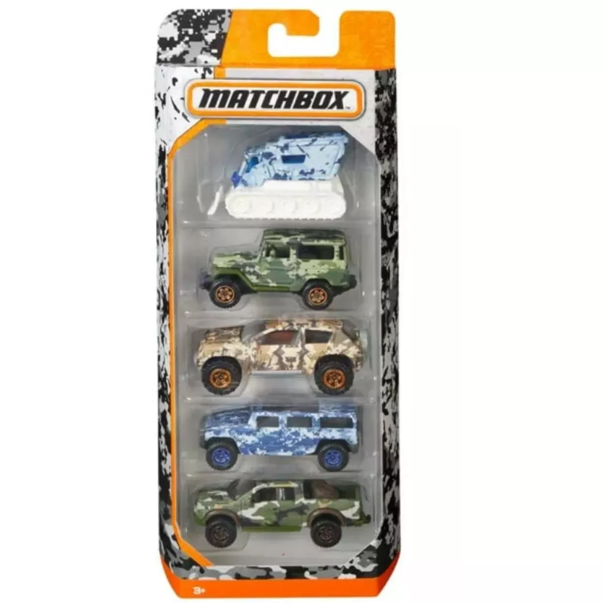 Matchbox Camouflage Trucks 5 Pack - Walmart.com