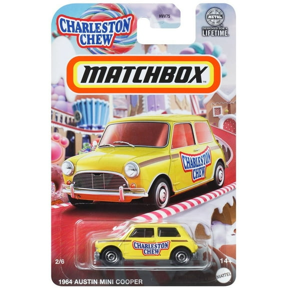 Matchbox Candy 2024 1964 Austin Mini Cooper Diecast Car