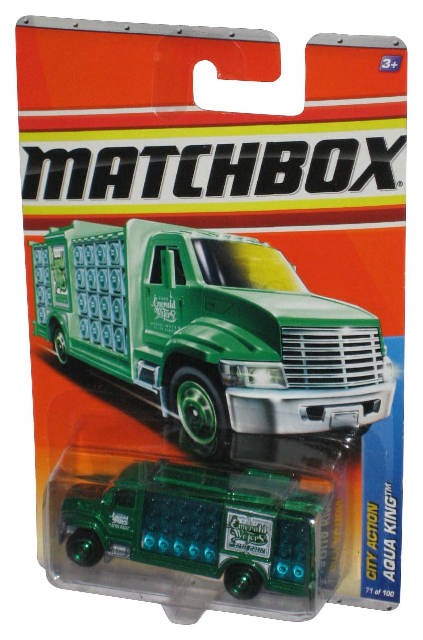 Matchbox City Action Aqua King Green (2010) Die-Cast Toy Truck 71
